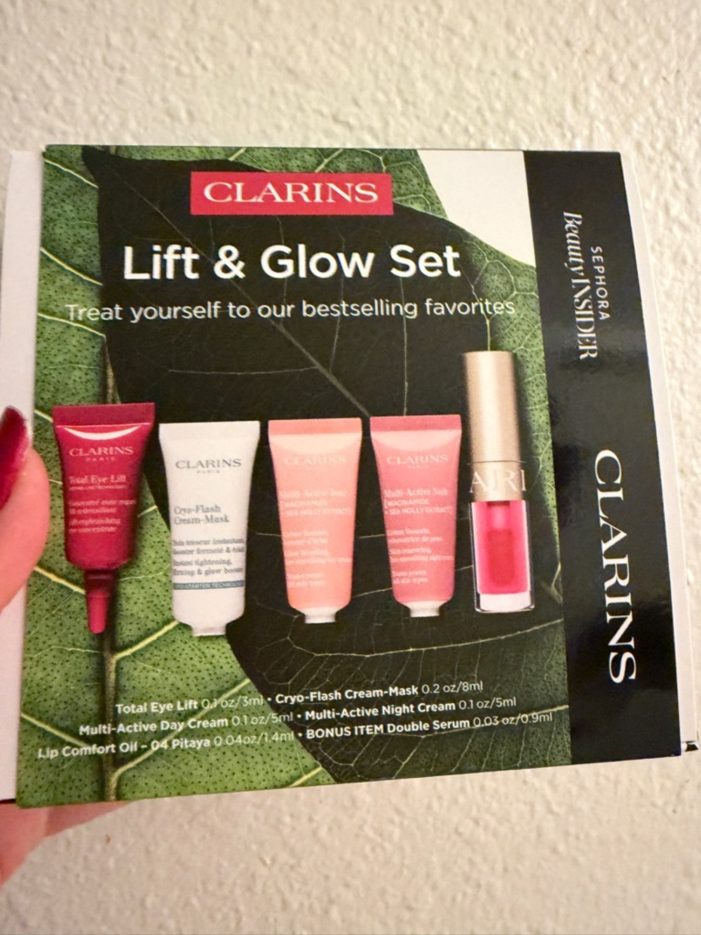 Clarins Lift & Glow Set - Women's Skincare Kit